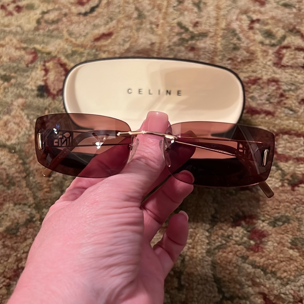 Authentic Celine sunglasses. Like new condition. No scratches on lenses. - Picture 5 of 14